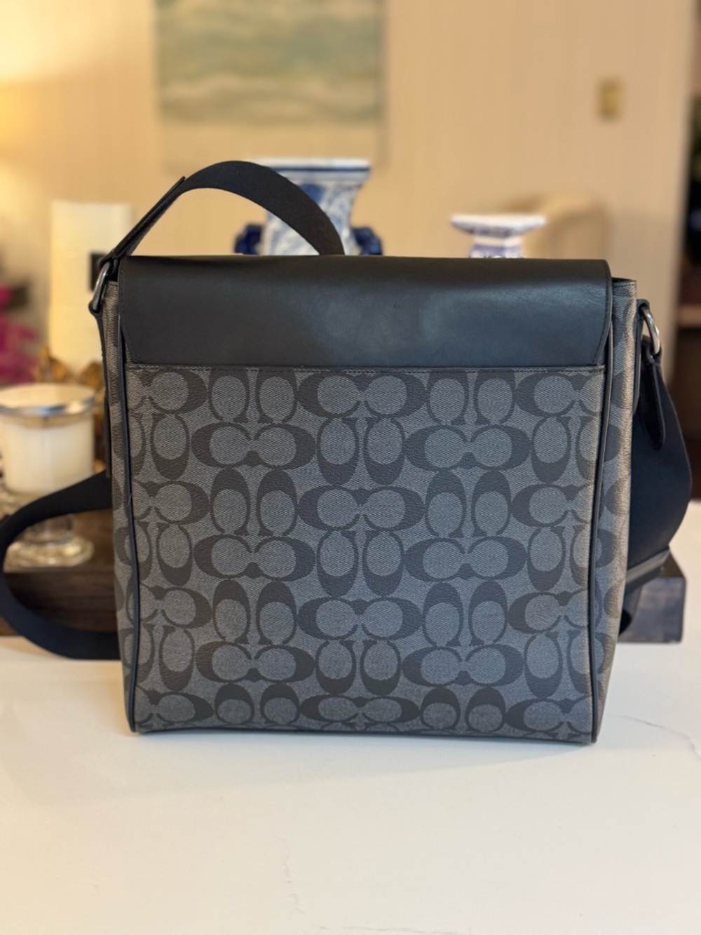 NWT COACH HOUSTON MESSENGER BAG! - Picture 4 of 13